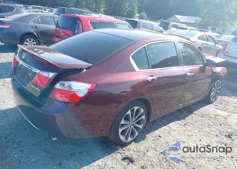 2015 Honda Accord Sport from USA, damaged, VIN 1HGCR2F57FA049654